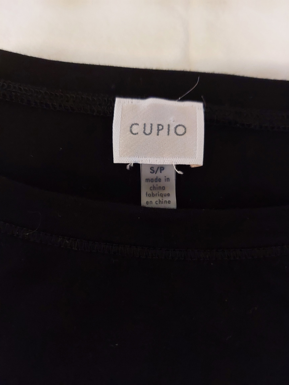 Cupio Black Long-Sleeve Boatneck Tunic Top - Picture 3 of 3